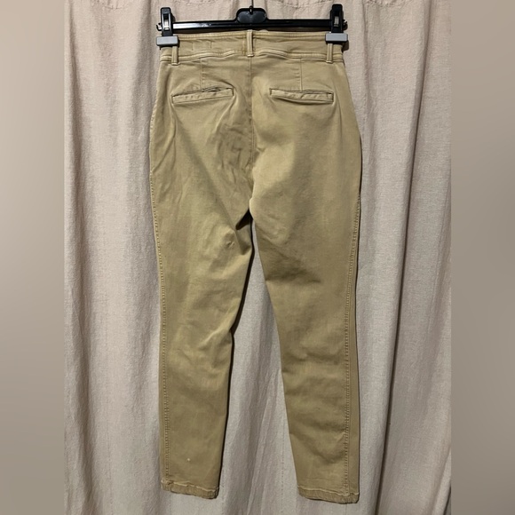 GAP Tan Stretchy Khaki High-Rise Skinny Pants - Picture 2 of 5